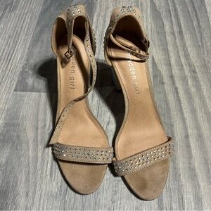 Madden Girl Tan Studded Women's Sandals